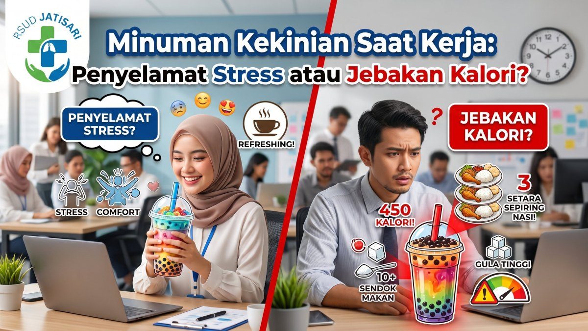 Minuman Kekinian Saat Kerja: Penyelamat Stress atau Jebakan Kalori?